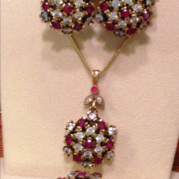 Turkish ruby set $55 - Picture 2 of 3
